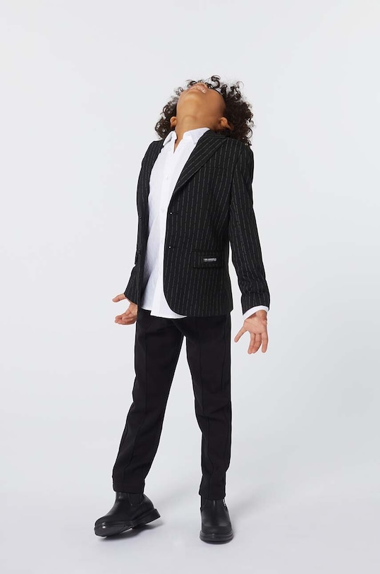 Karl Lagerfeld camasa de bumbac pentru copii Z30301.114.150 alb