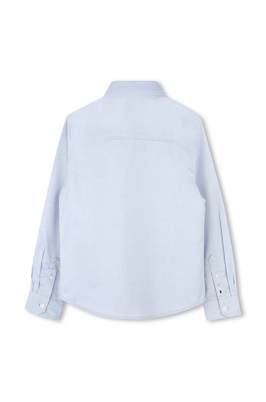 BOSS camasa de bumbac pentru copii J51130.114.150 albastru AW24