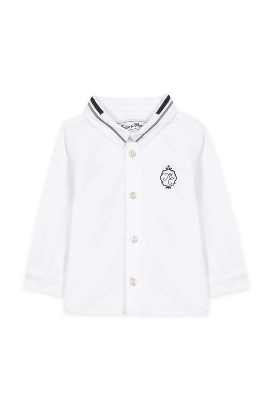 Tartine et Chocolat koszula bawełniana niemowlęca TZ12091.67.74 biały AW24