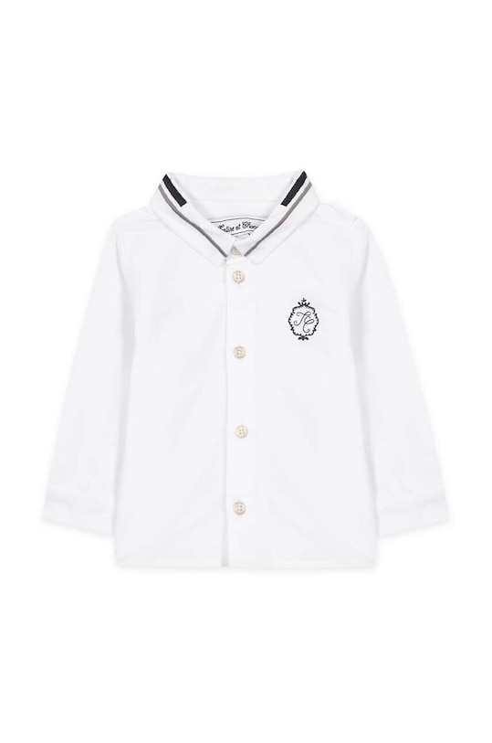 Tartine et Chocolat camasa de bumbac pentru copii TZ12091.80.94 alb AW24