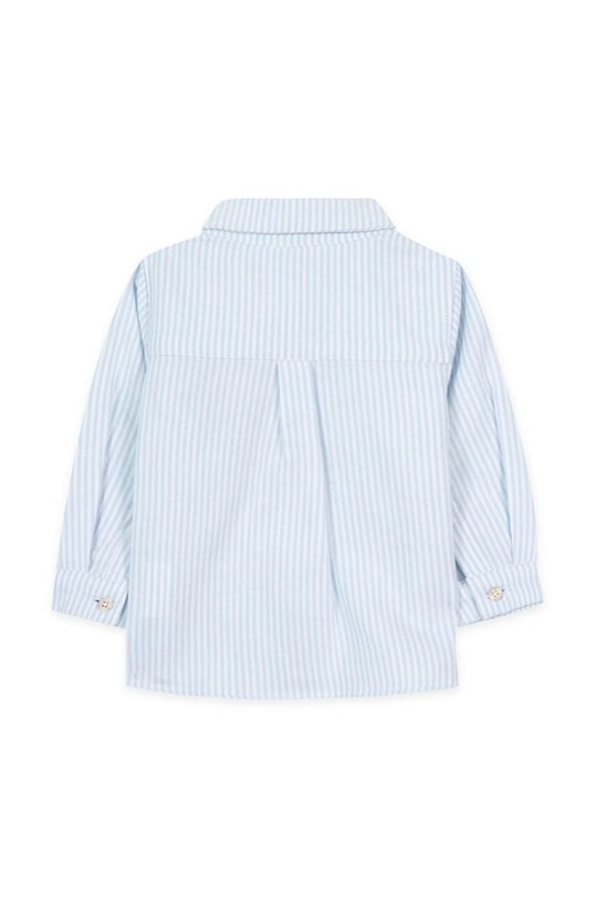 Мальчик Детская хлопковая рубашка Tartine et Chocolat TZ12091.80.94 голубой
