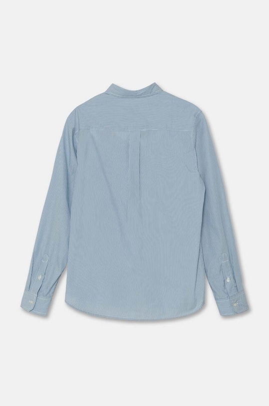Παιδικό βαμβακερό πουκάμισο United Colors of Benetton 54AZCQ00R.G.Seaso.9BYH μπλε AW24