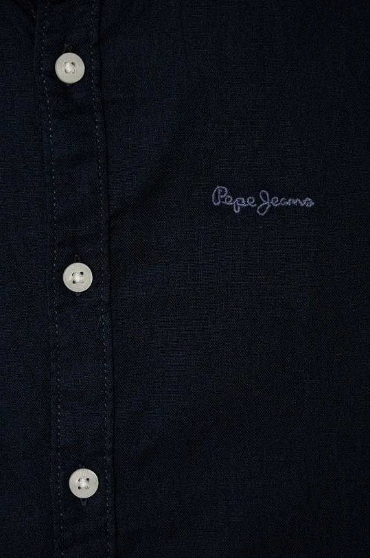 Chłopiec Pepe Jeans koszula bawełniana dziecięca NACE PB302646 granatowy