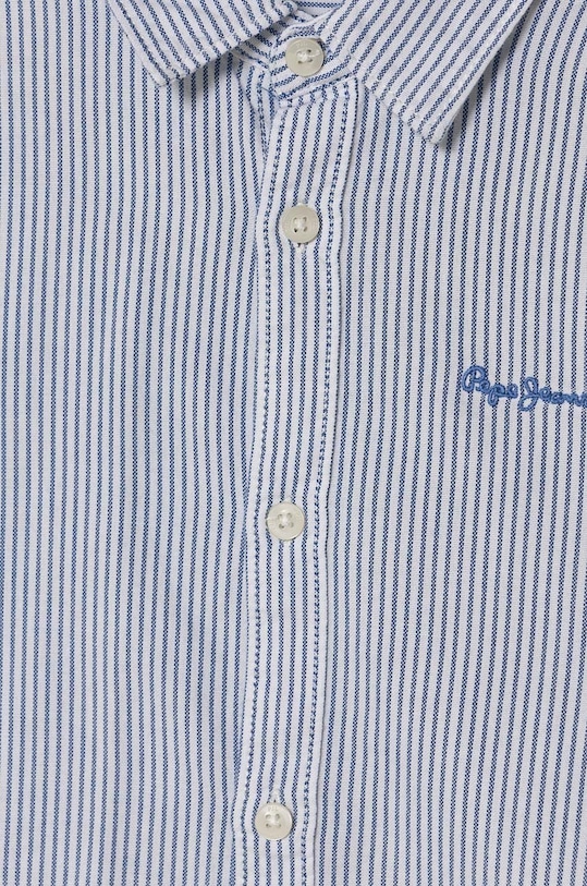 Chłopiec Pepe Jeans koszula bawełniana dziecięca NARON PB302648 niebieski