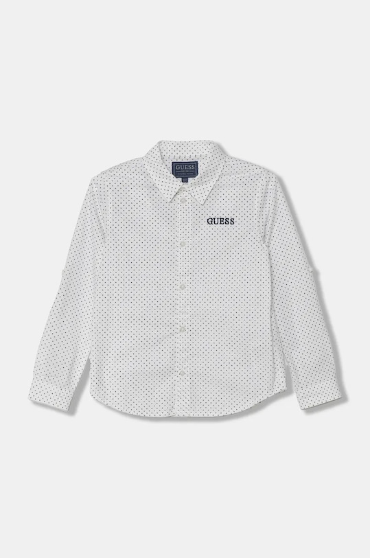 Guess koszula dziecięca wzorzyste biały L4BH00.WE5W0.9BYH