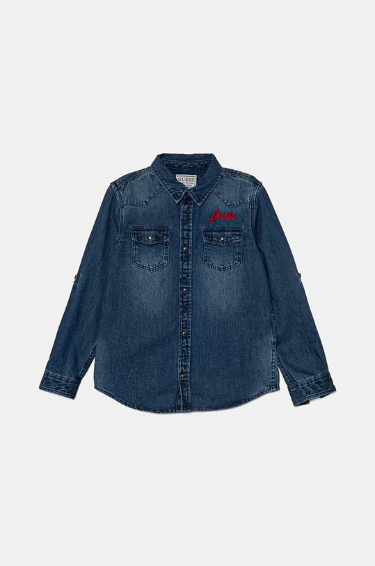 Dječja traper jakna Guess casual mornarsko plava L4BH08.D4EU0.9BYH
