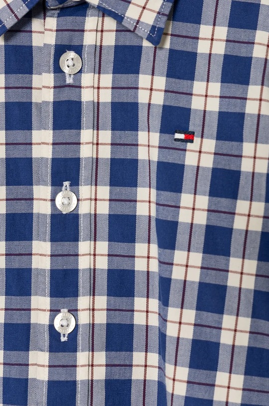 CHLAPEC Dětská košile Tommy Hilfiger KB0KB09259.9BYH.104.122 modrá