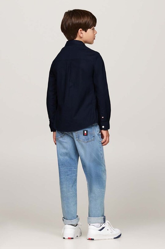 Дитяча сорочка Tommy Hilfiger KB0KB09265.9BYH.104.122 темно-синій
