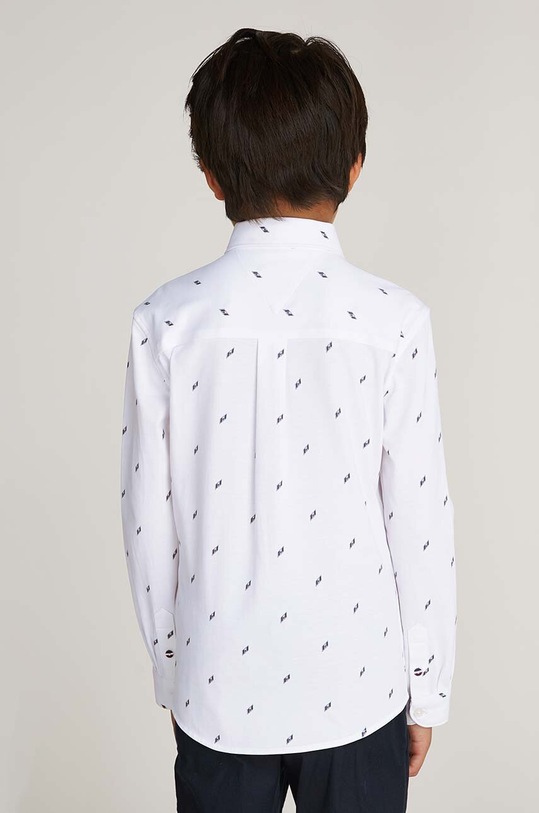 Tommy Hilfiger camasa de bumbac pentru copii KB0KB09267.9BYH.98.122