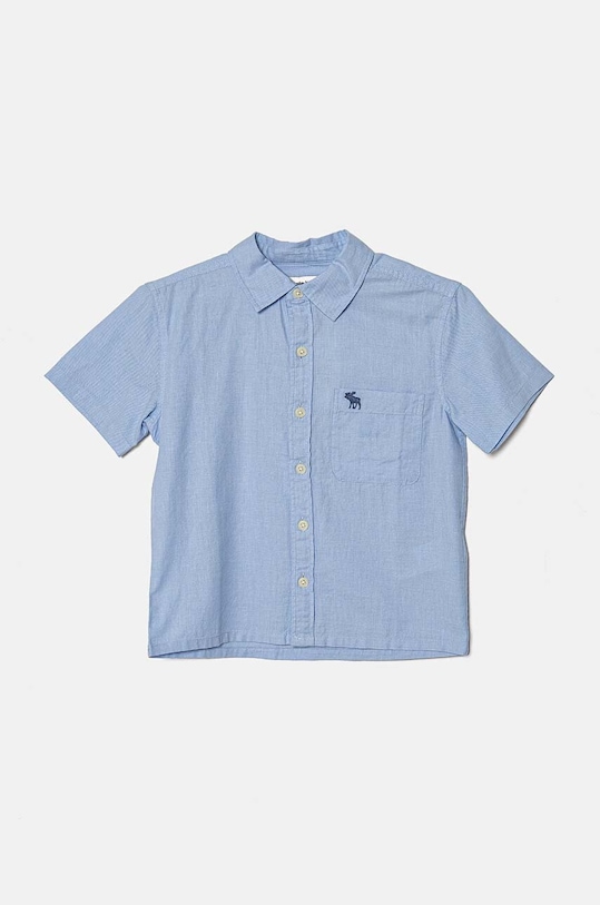 Detská bavlnená košeľa Abercrombie & Fitch bavlna modrá KI225.4050