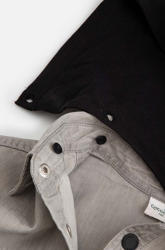 Coccodrillo koszula bawełniana dziecięca ZC4136401WBJ szary