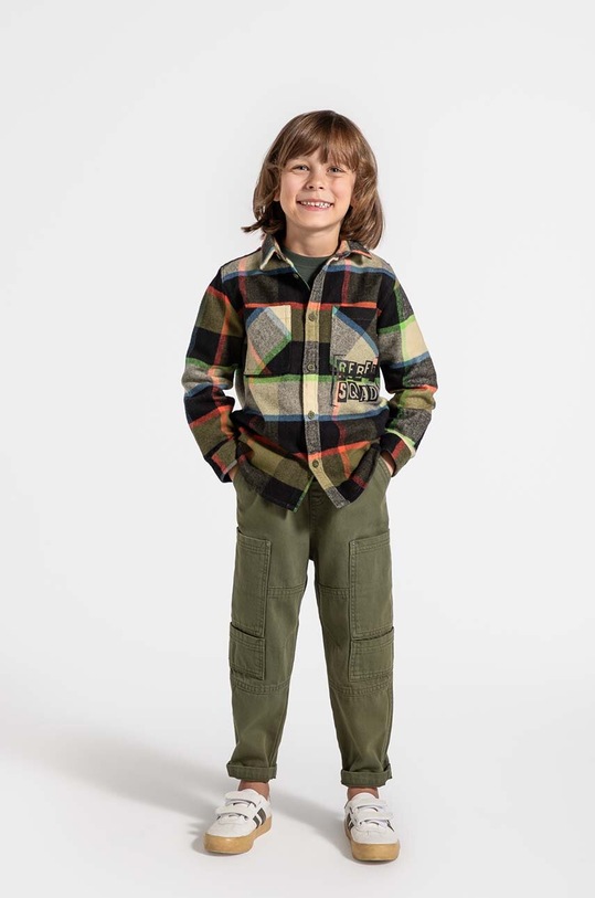 Coccodrillo camasa de bumbac pentru copii ZC4136101GBK