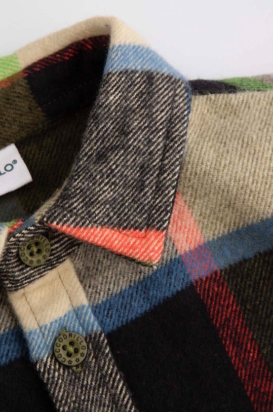 Coccodrillo camasa de bumbac pentru copii maro ZC4136101GBK