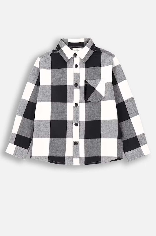 Coccodrillo koszula bawełniana dziecięca wzorzyste biały ZC4136102GBK