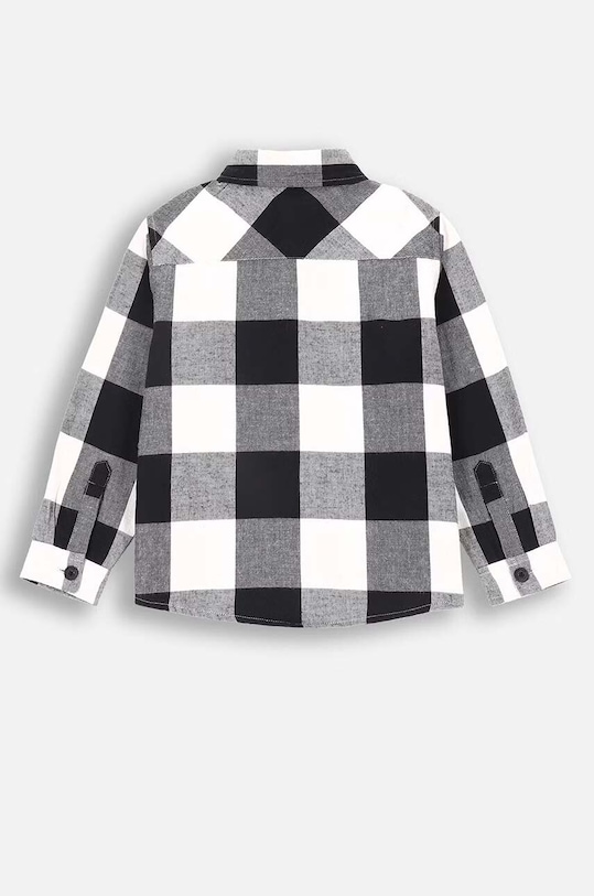 Coccodrillo koszula bawełniana dziecięca ZC4136102GBK biały AW24