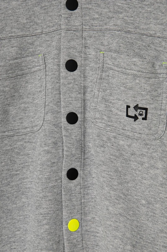 Αγορίστικα Παιδικό πουκάμισο United Colors of Benetton 5LKLCQ03I.G.Seasonal γκρί