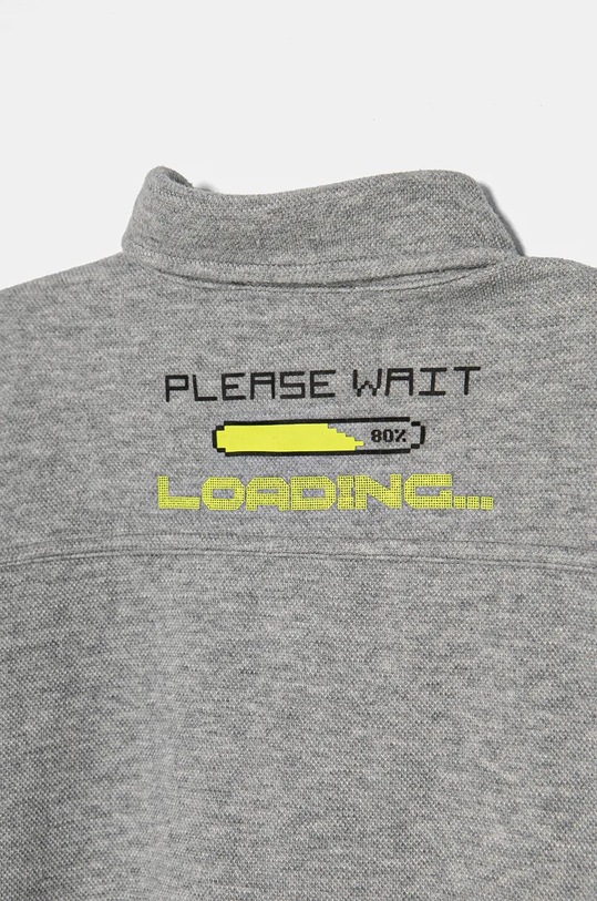 Παιδικό πουκάμισο United Colors of Benetton γκρί 5LKLCQ03I.G.Seasonal