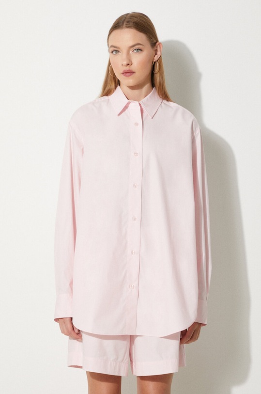 Samsoe Samsoe shirt SALOVAR classic pink F24200110