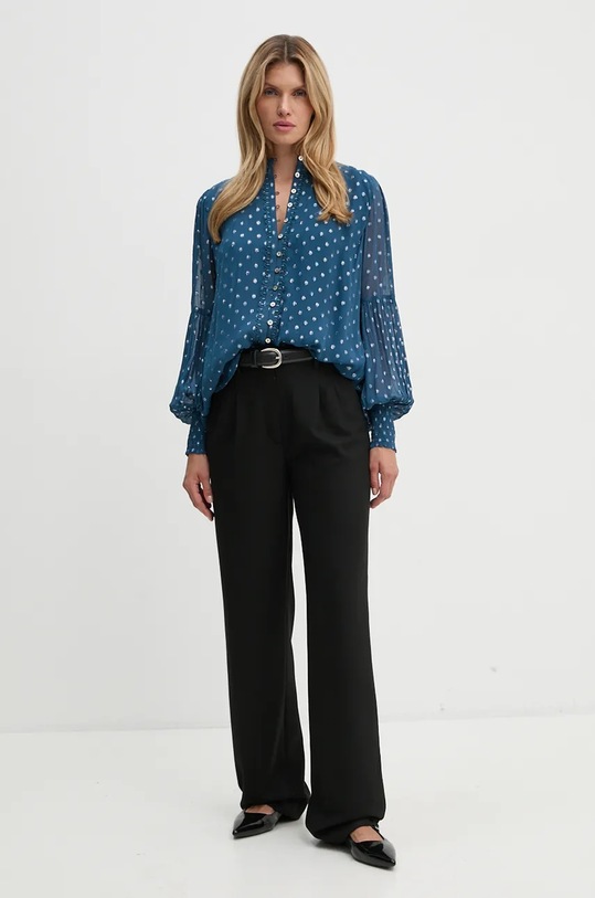 Риза Bruuns Bazaar DietesBBLillys shirt BBW4042 син AW24