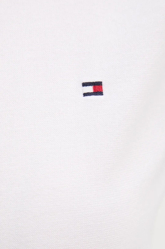 Bombažna srajca Tommy Hilfiger WW0WW42019 bela