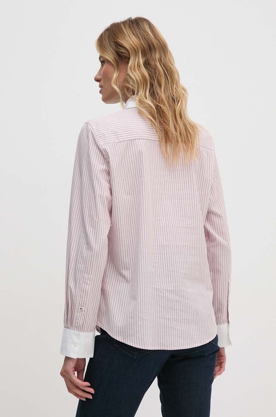 Tommy Hilfiger koszula bawełniana różowy WW0WW42274