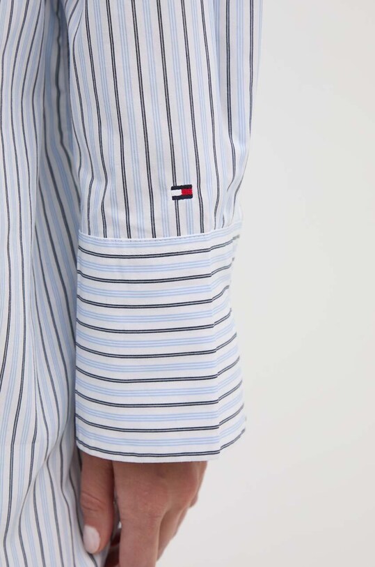 Tommy Hilfiger camasa din bumbac WW0WW42592 albastru