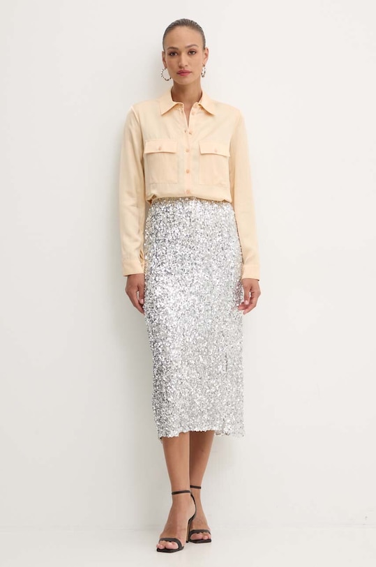 Сорочка Patrizia Pepe 8C0715.A051 бежевий AW24