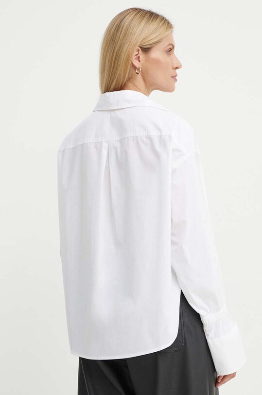 Odzież A.L.C. koszula bawełniana Monica 5CTOP01412 biały