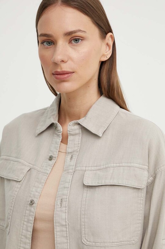 Bavlněná košile G-Star béžová D24593.D454