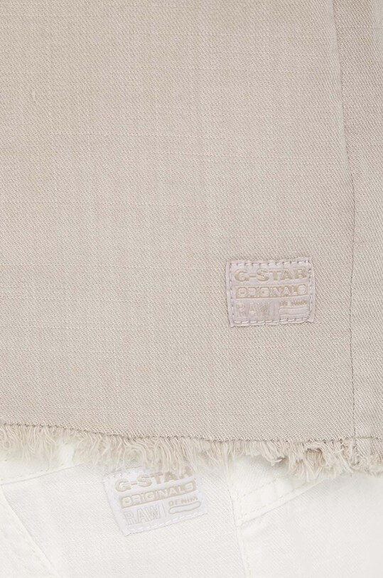 Bavlněná košile G-Star D24593.D454 béžová