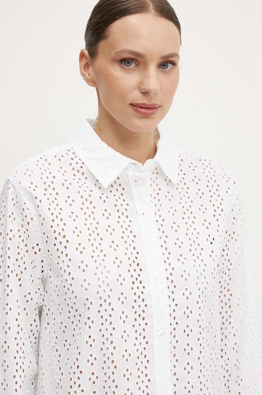 Dkny koszula bawełniana DJ4W2004 biały