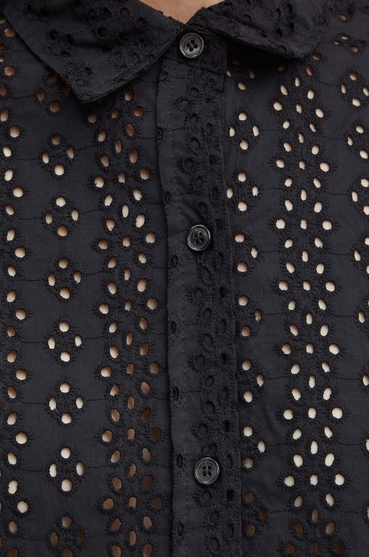 Dkny koszula bawełniana DJ4W2004 czarny