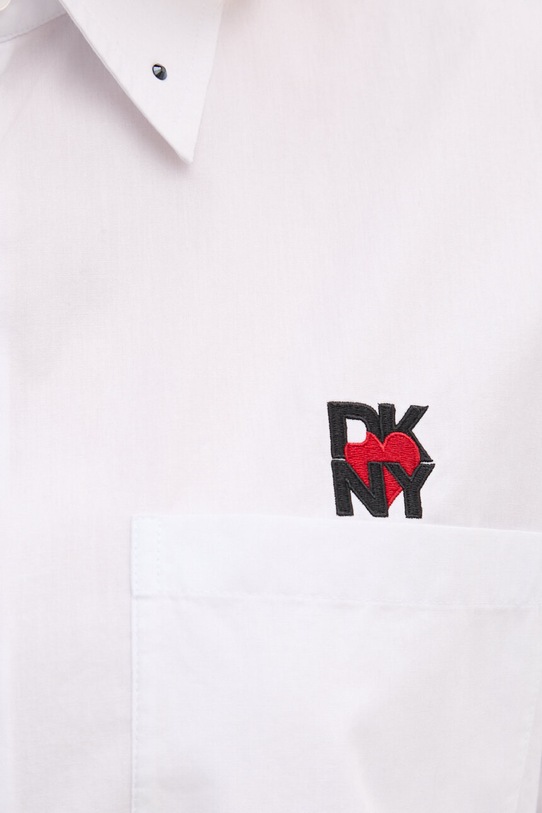 Dkny koszula bawełniana D2E4A112 biały