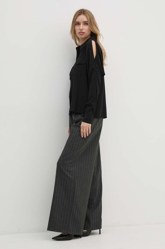 Košile Dkny P4DM8X00 černá AW24