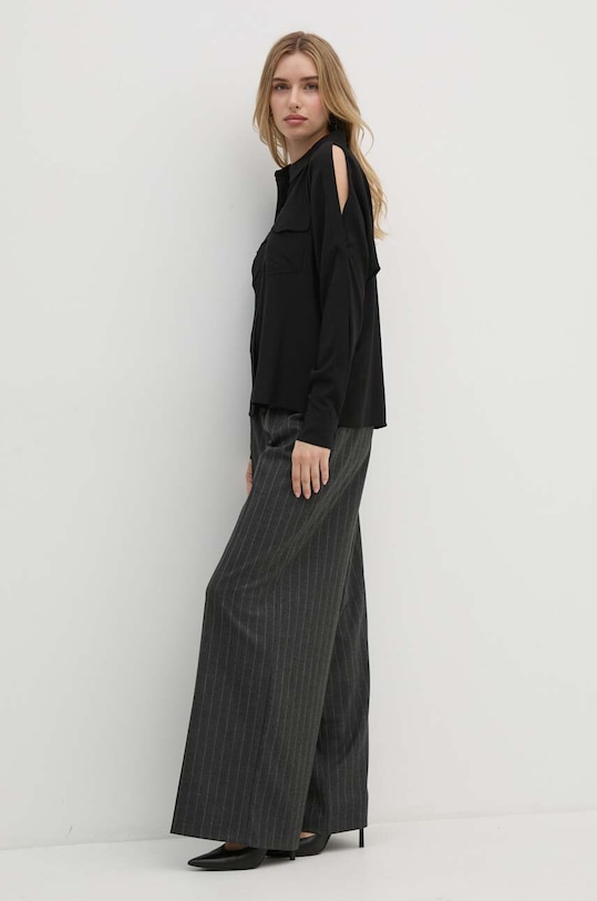 Košile Dkny P4DM8X00 černá AW24