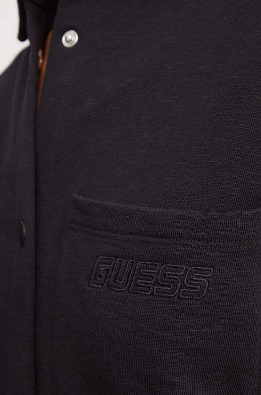 Pamučna košulja Guess RGINE V4YH03.KC6W1 crna