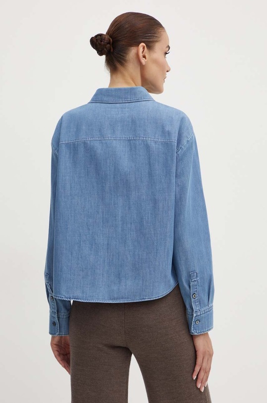Odzież Weekend Max Mara koszula jeansowa 2425116031600 niebieski