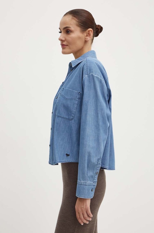 Weekend Max Mara koszula jeansowa niebieski 2425116031600