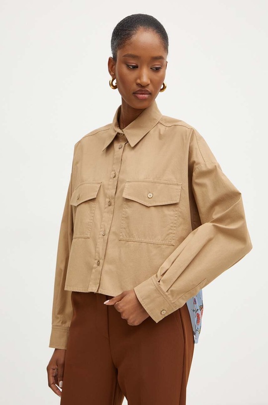 Weekend Max Mara koszula 2425116041600 beżowy AW24