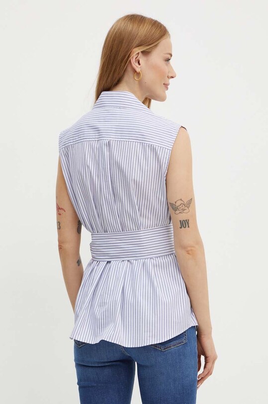 Odjeća Pamučna košulja Weekend Max Mara 2425116121600 bijela