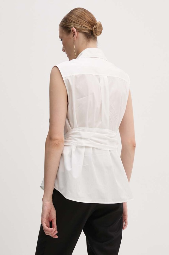 Odzież Weekend Max Mara koszula bawełniana 2425116121600 biały