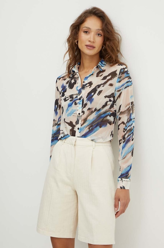 Srajca Guess CLOUIS pisana W4YH65.WDW82