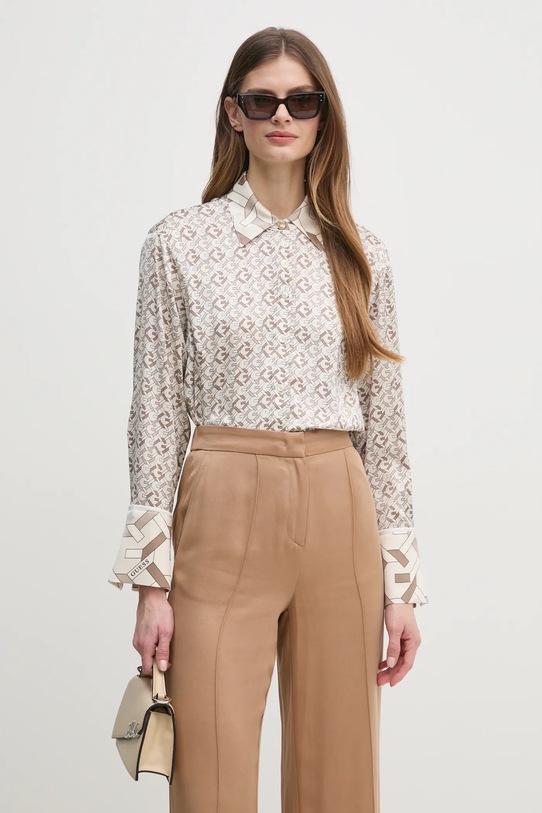 Сорочка Guess ALEXANDRA W4YH47.WF1T2 бежевий