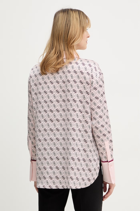 Odzież Guess koszula ALEXANDRA W4YH47.WF1T2 różowy