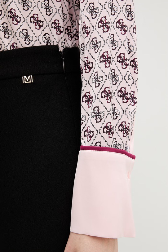 Guess koszula ALEXANDRA W4YH47.WF1T2 różowy