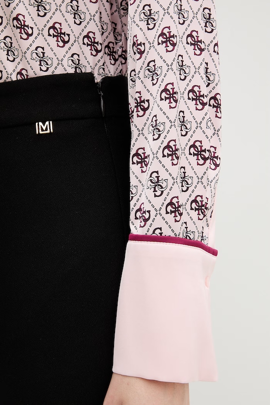 Guess koszula ALEXANDRA W4YH47.WF1T2 różowy