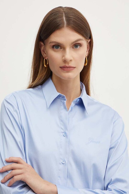 Πουκάμισο Guess CELESTE μπλε W4YH58.WGDJ1