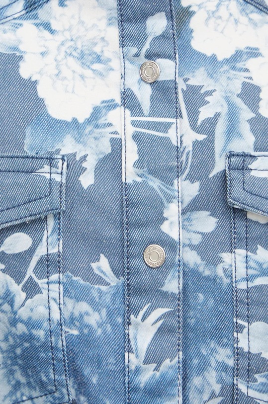 Košeľa Guess W4YH67.D5E31 modrá