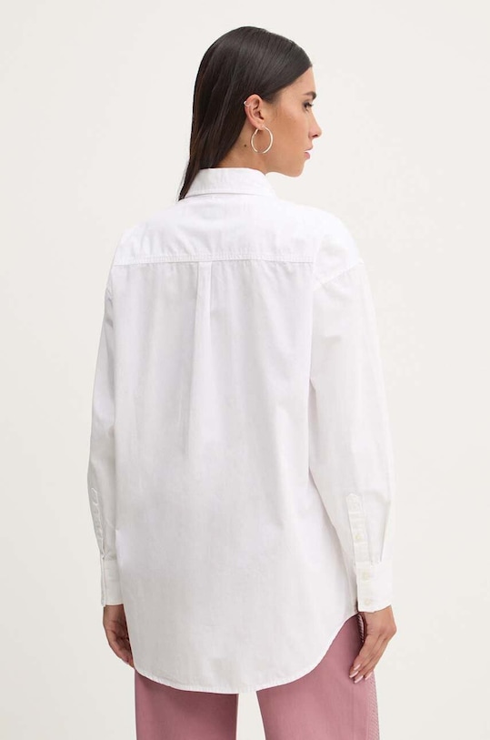 Oblečenie Bavlnená košeľa Guess Jeans W4YH22.WGCF1 biela