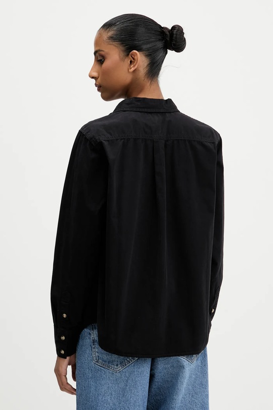 Îmbrăcăminte Guess Jeans cămașă din bumbac W4YH68.WGCF1 negru